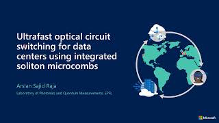 ultrafast optical circuit switching for data centers using integrated soliton microcombs