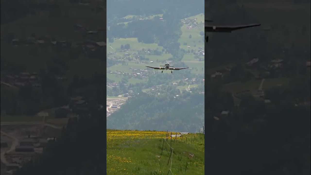 Que voit on lorsqu'un avion atterrit ?