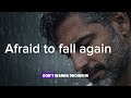 Afraid To Fall Again RafaelValerio RV Official Lyric 