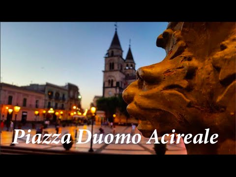 Acireale | Piazza Duomo | Travel in Sicily | 4K