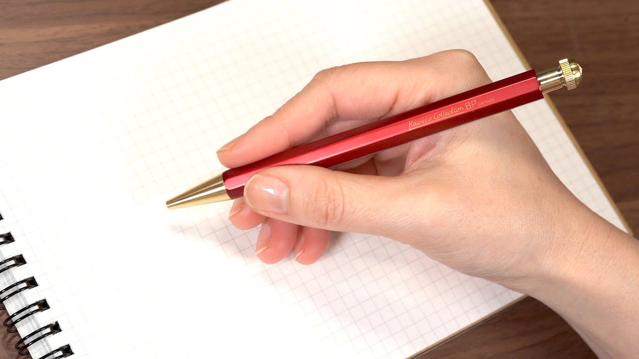 Kaweco Collection BP レッド ボールペン カヴェコ 2021 コレクション スペシャル レッド ボールペンの筆記動画