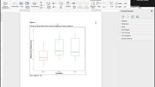 APA 7 Boxplot using R