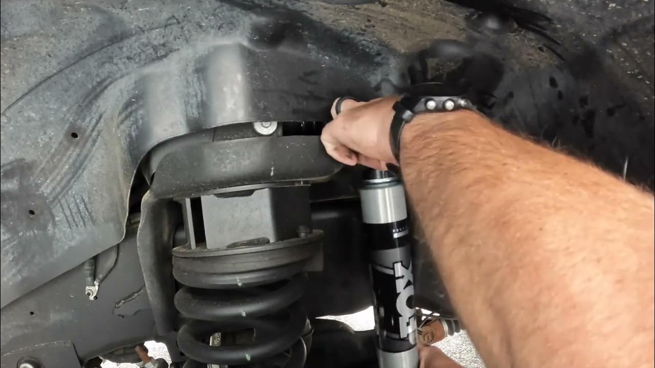 Ram 2500 front shock replacement tools needed and process youtube