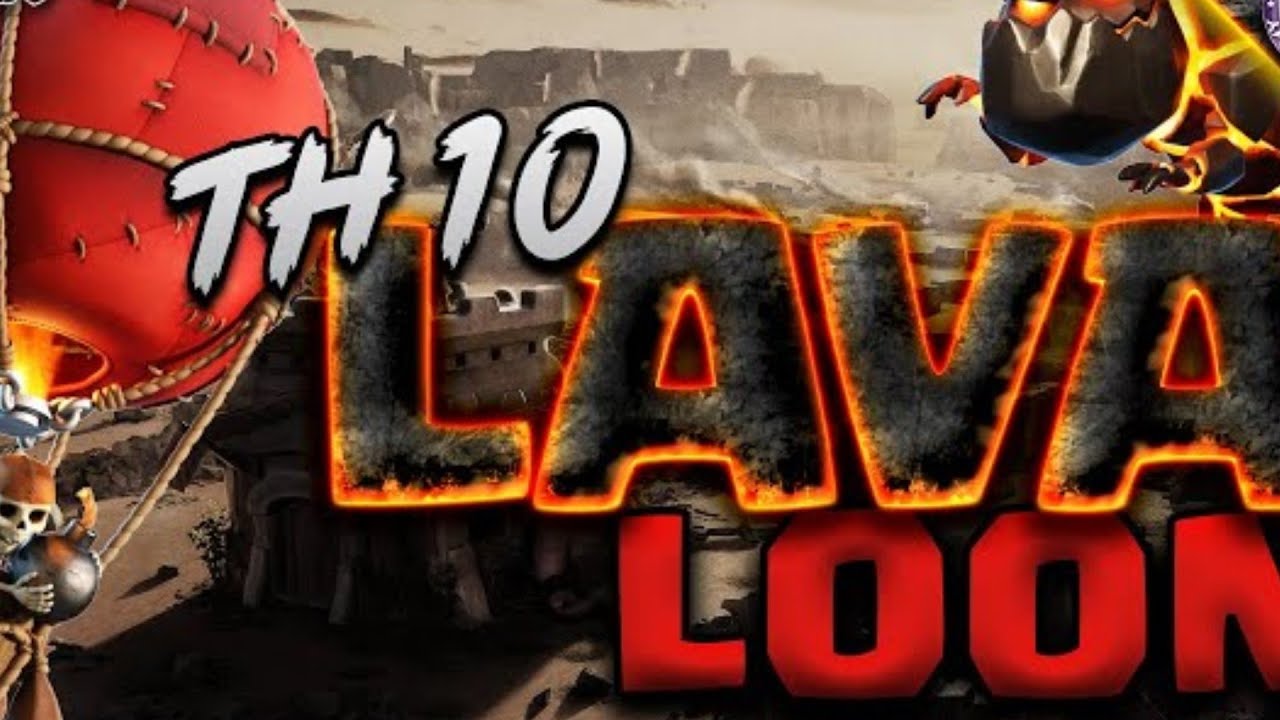 *NEW STRATEGY* TH10 LAVA MASS LOON MINION! Best TH10 Attack Strategies in Clash of Clans
