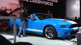 2012 Mustang Gt500 On Dyno At Naias