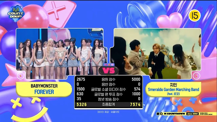 JIMIN (지민) - 'Smeraldo Garden Marching Band (feat. Loco)' 1st Win on Mnet M Countdown 240711