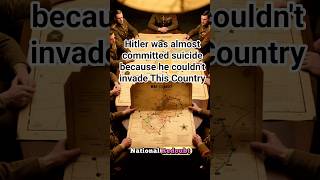 Hitler wanted to commit suicide because he couldn't invade this country #shorts #war #facts #warzone
