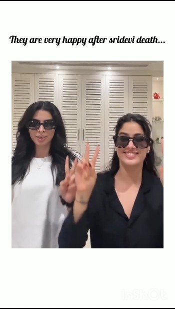 They are very happy after sridevi's death...💔🥺 #shorts #viralvideo #jahnavikapoor #sridevi