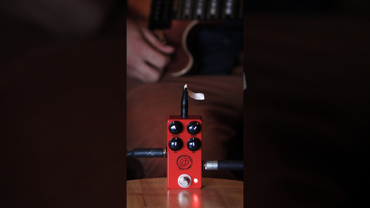 JHS AT Mini Andy Timmons Signature Overdrive Pedal🔥🔴 - YouTube