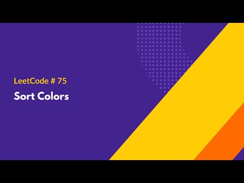 Capa de Sort Colors - LeetCode 75 - Java Solution