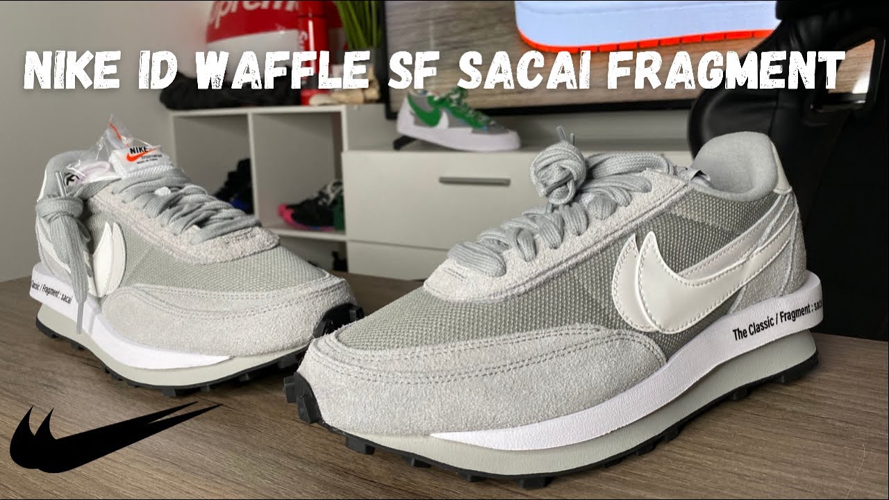 land dorp God Nike Sacai Fragment LD Waffle Grey On Feet Review - YouTube