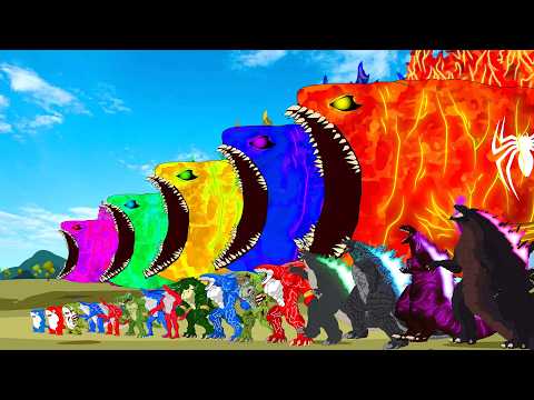 Bloop Sea Monster vs EL GRAN MAJA, Dinosaur, Godzilla: Monsters Ranked From Weakest To Strongest?