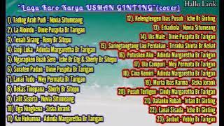 Lagu karo full album karya Usman Ginting (cover)