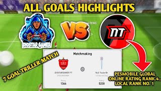 Diostargamer Vs Friendly Match All Goals Highlightsindian No.1 Pesmobile Player