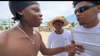 We Played In A Volleyball Tournament On The Islands