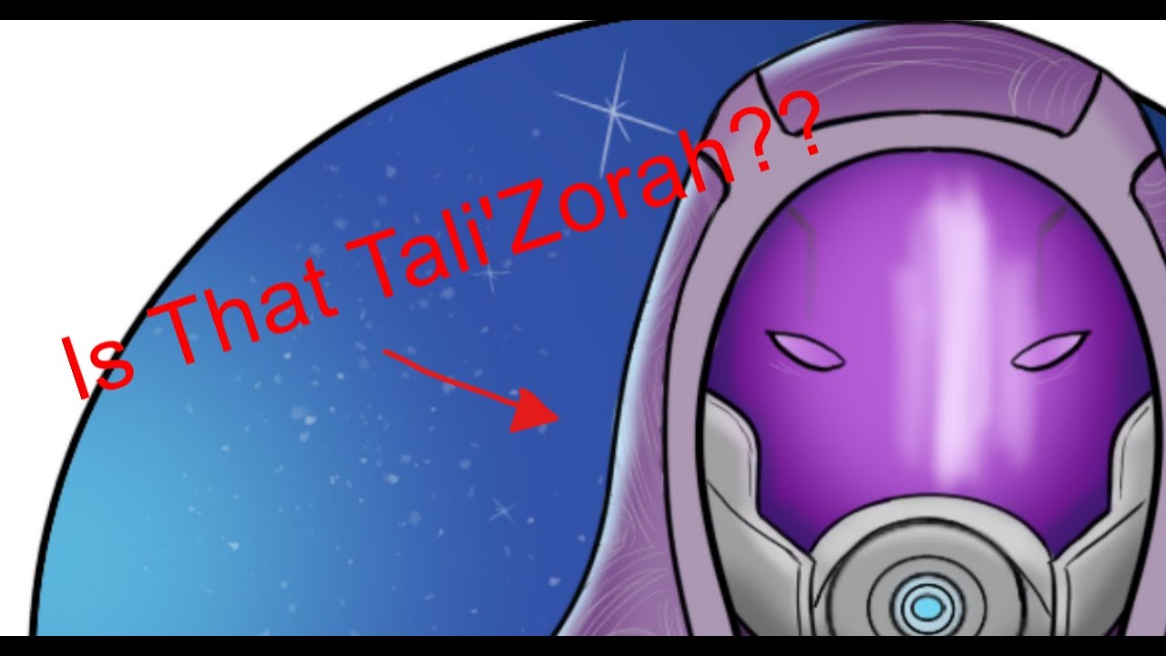 Making Mass Effect fan art