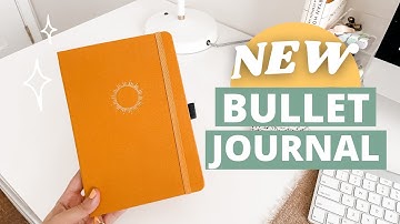 Starting a NEW BULLET JOURNAL | mid-year setup & easy spreads