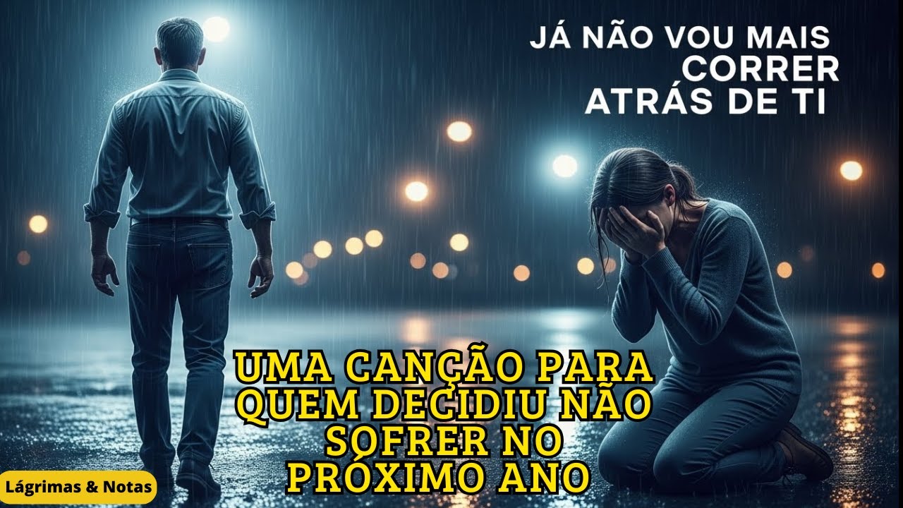 🎶Já Não Vou Mais Correr Atrás de Ti — Quando o Amor Cansa de Mendigar