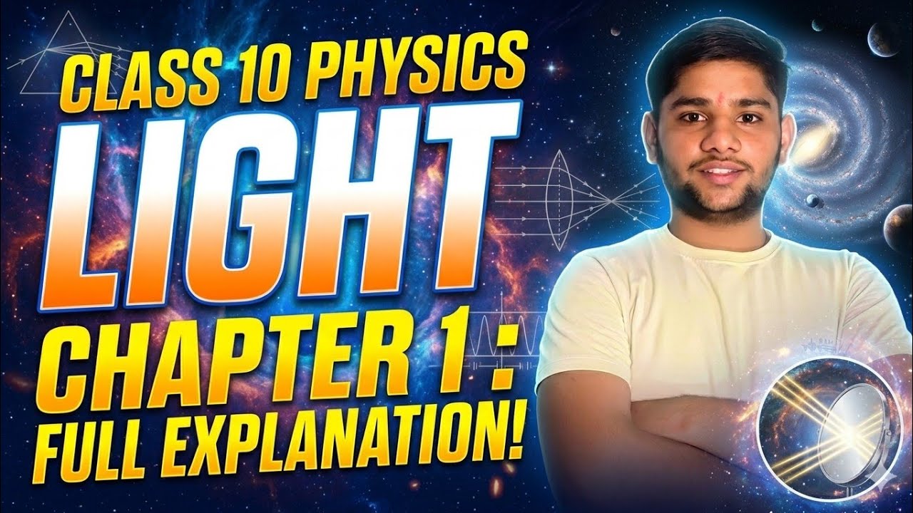 Sciencesaurus Light Chapter Class 10 physics chapter -1 light #physics #class10th #likeandsubscribe ...