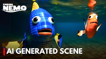 FINDING NEMO Escaping The Whale but it’s ruined by AI