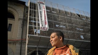 Bridgerton Star Adjoa Andoh meets refugees and asylum seekers in Italy