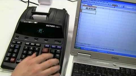 Victor® 1280 7 Desktop Printing Calculator