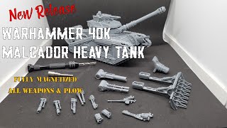 How to Fully Magnetize GW&#39;s New Release Malcador Heavy Tank - All Weapons &amp; Plow