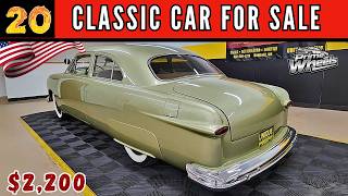 Sale Again!! 20 CHEAPS CLASSIC CARS FOR SALE BY OWNER TODAY