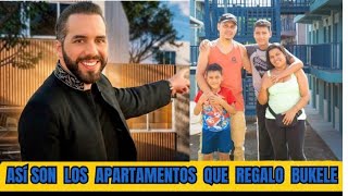 Así Son los Apartamentos COCODRILOS que NAYIB BUKELE Regaló a FAMILIAS sin HOGAR