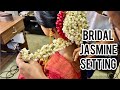 Easy bridal mullappu setting for Kerala bride