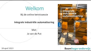 Online kennissessie | Integrale Industriële Automatisering | Jo van de Put