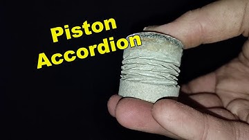 How to make a simple piston for Stirling engine? - Easy tutorial and trial run