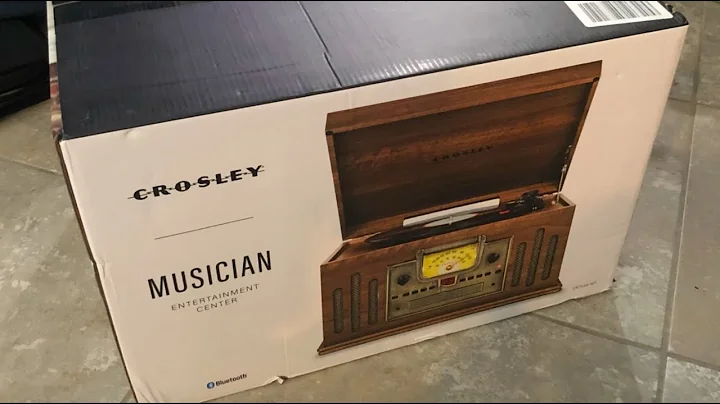 Crosley Musician 6-in-1 Record Player Unboxing and...