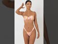 Celebrity designer bikini style  blackboughswim sexy lingerie haul shorts
