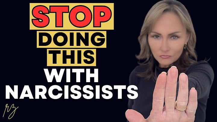 If You Want Narcissist's Respect Stop Doing This