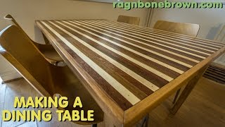 Woodwork video. In this video I make the frame for the table, assemble it and finish it. Thanks for watching! Please subscribe! http://