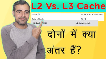 L2 Vs. L3 Cache Explained in Hindi|L2 and L3 cache in CPU explained in Hindi.