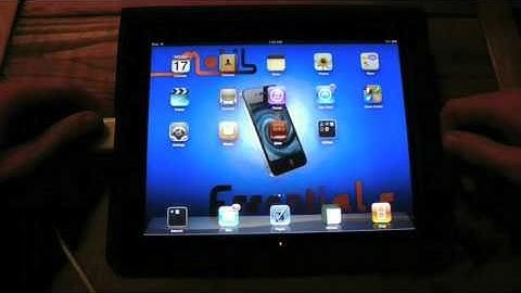 Multitasking Gestures for iPad