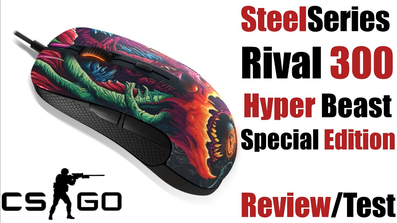 SteelSeries Rival 300 Hyper Beast Special Edition - Review/Test | Ger | HD  - YouTube