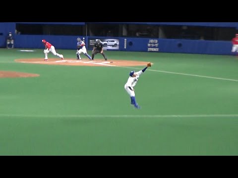 9/3 京田陽太スーパーキャッチ