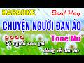 Karaoke Nhạc Sống Tone Nữ Chuyện Người Đan Áo - Nhạc 2026 (Beat Hay) Hoài Phong 2