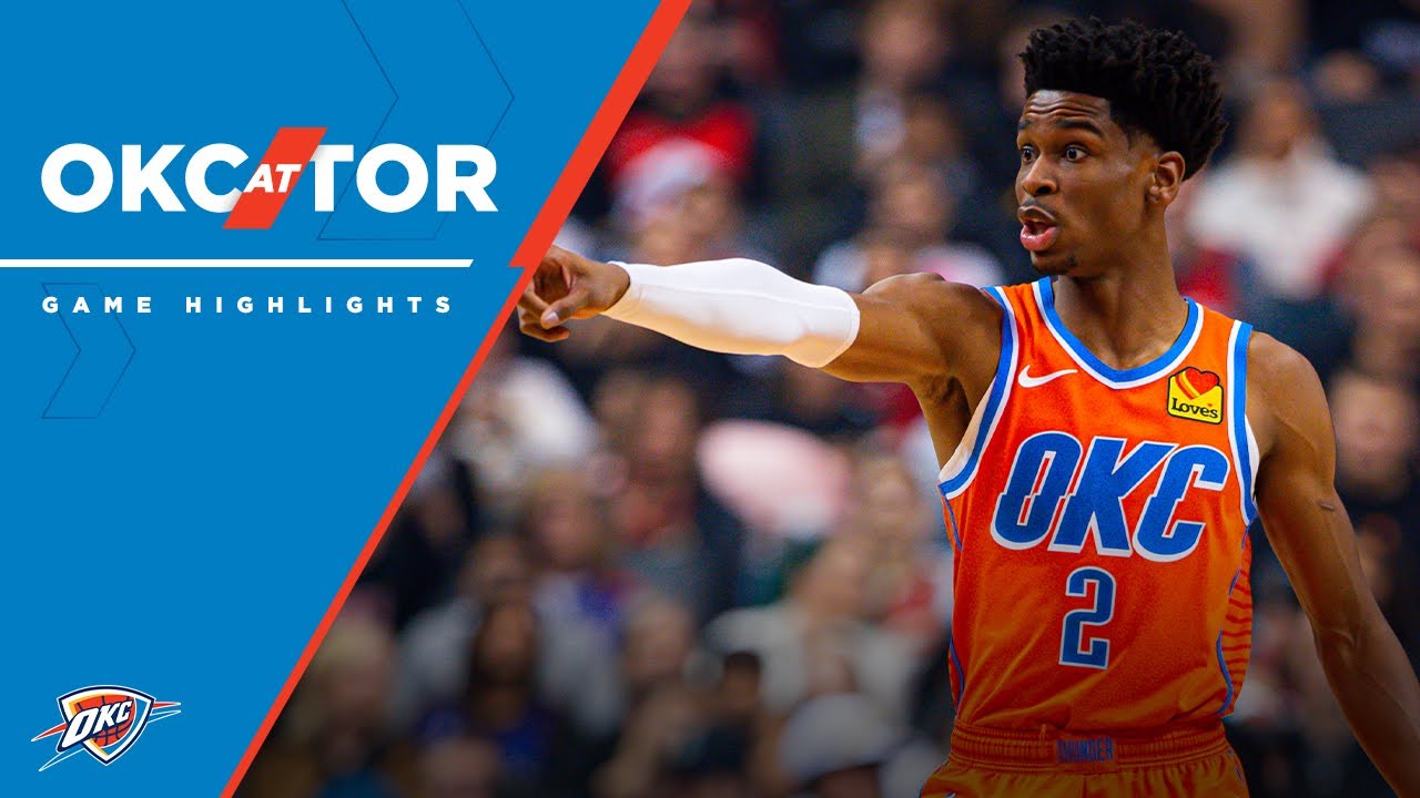 Highlights | Thunder at Raptors