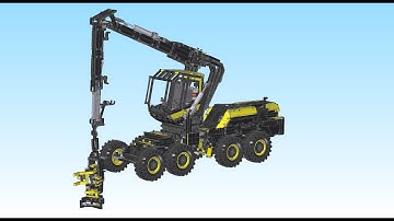 Instruction video for 3 D PDF Lego building instructions