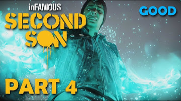 inFamous: Second Son Good Playthrough Part 4: Core Relay and Blast Shards 1080p