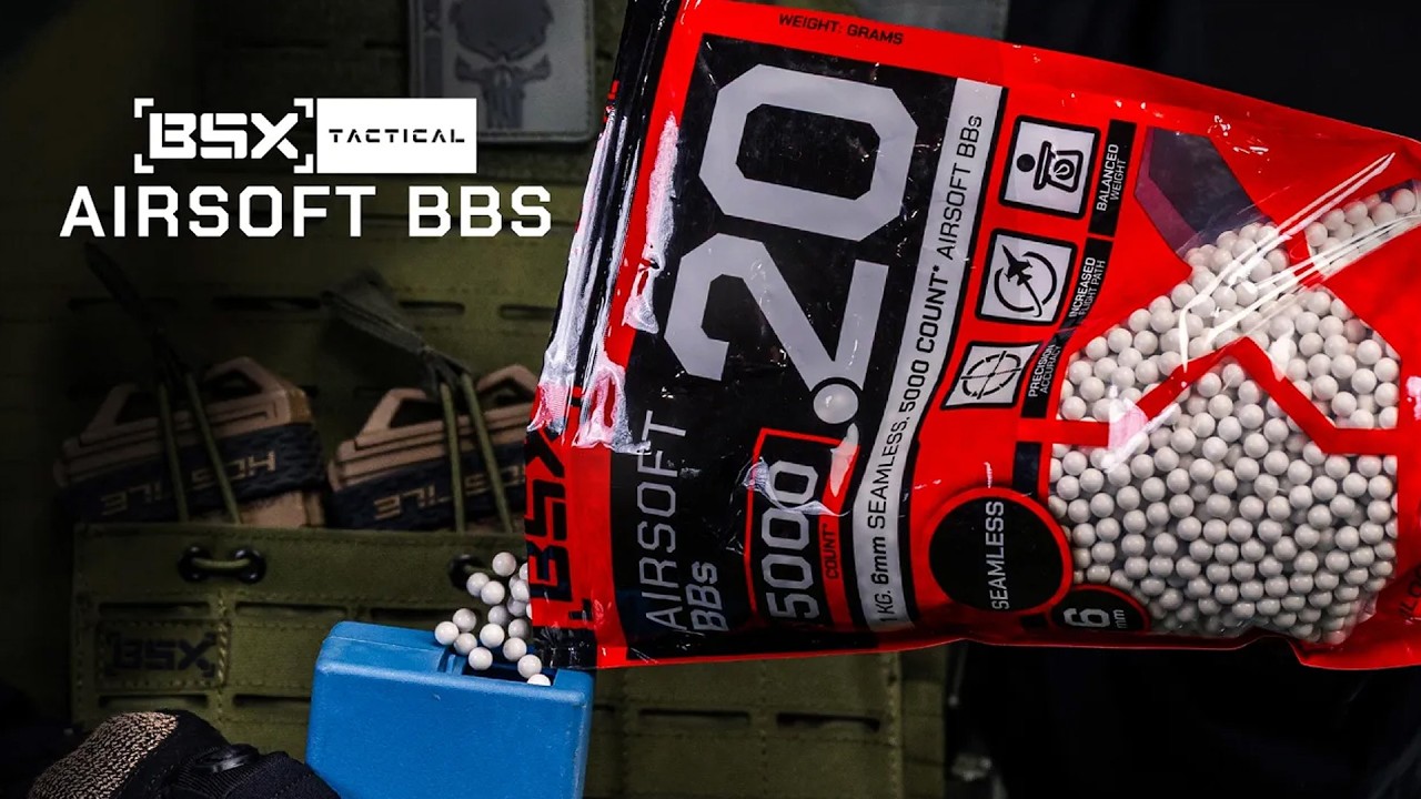 BSX BBs Bio 0.25g - 4,000ct - White | HK Army