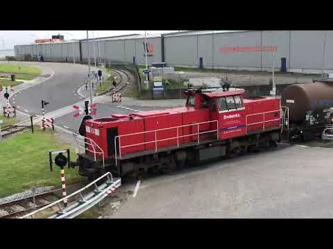 Spoorwegovergang Delfzijl // Dutch railroad crossing