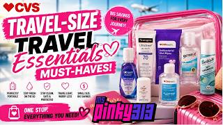 Pack With Me Travel Size Travel Essentials!✈️ 🛒🛍️  | CVS Vlog | July2026 #CVSPartner #CVS @cvs