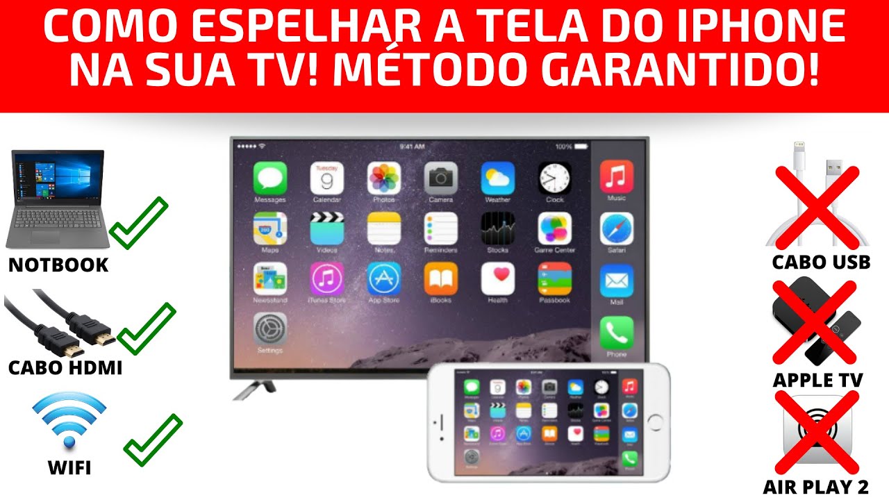 App Para Espelhar Celular Na Tv Que Não é Smart