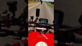 The Tuono V4 is a naked bike