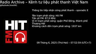 [Sporadic E] 87,9 MHz – Hit FM (China) | 07:52, 09.6.2025